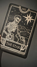 Load image into Gallery viewer, The Star Tarot Card Woodcut
