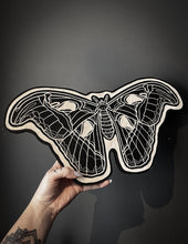 Load image into Gallery viewer, Atlas Moth Woodcut
