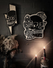 Load image into Gallery viewer, Mushroom Skull Woodcut
