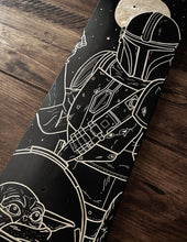 Load image into Gallery viewer, Mandalorian Skate Deck
