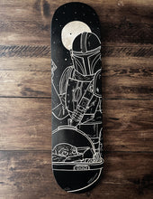 Load image into Gallery viewer, Mandalorian Skate Deck

