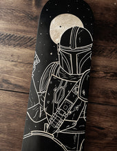 Load image into Gallery viewer, Mandalorian Skate Deck
