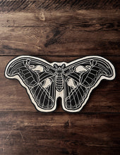 Load image into Gallery viewer, Atlas Moth Woodcut
