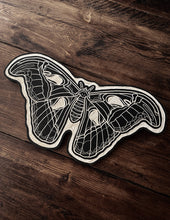 Load image into Gallery viewer, Atlas Moth Woodcut
