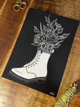 Load image into Gallery viewer, A4 Boot Flower Pot print
