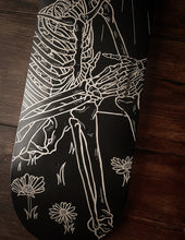 Load image into Gallery viewer, The Skeleton and the Moon Skate Deck
