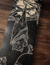 Load image into Gallery viewer, Bat in the Moonlight Skate Deck
