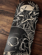 Load image into Gallery viewer, Moth Skull Skate Deck
