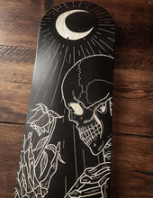 Load image into Gallery viewer, Skeleton with a Rose Skate Deck
