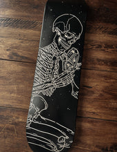 Load image into Gallery viewer, Moth skeleton Skate Deck
