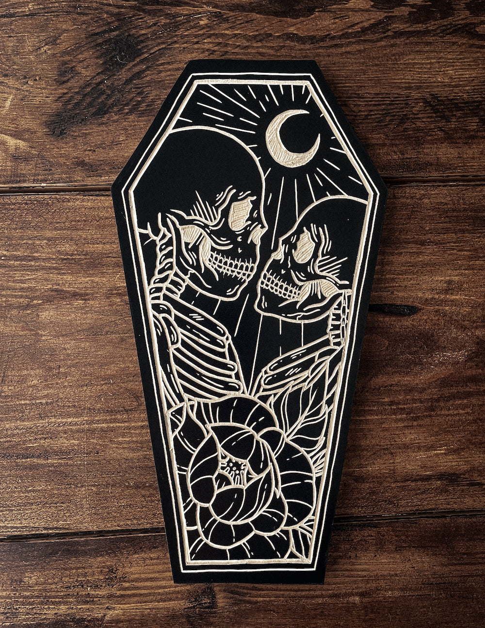 Lovers coffin