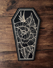 Load image into Gallery viewer, Peony Flower Coffin
