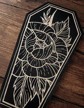 Load image into Gallery viewer, Peony Flower Coffin
