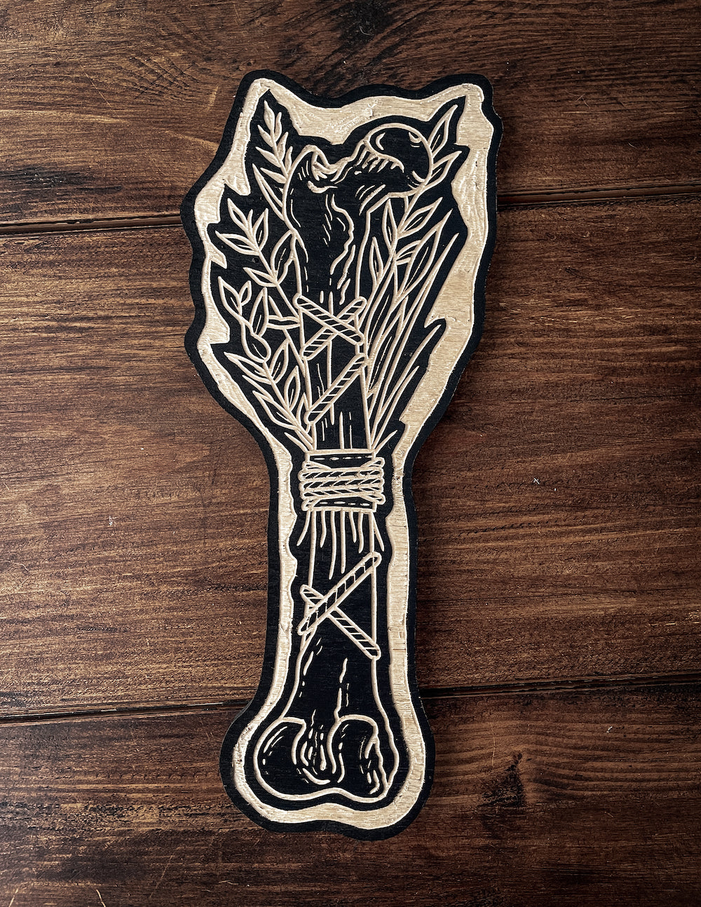 Dried bone
