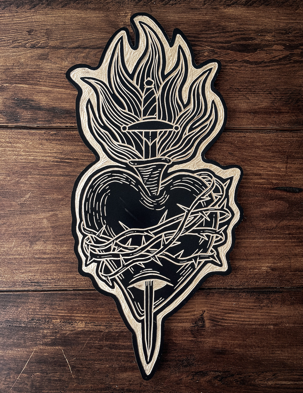 Flaming heart